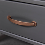 Stolik kawowy LUZERNA drewniany szary