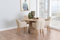 Actona Stół Jadalniany Okrągły Christo Dąb Mat