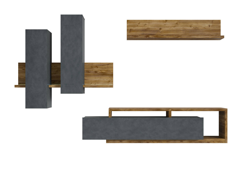 Bota Meblościanka 01+04+40 Świerk Appenzell / Matera