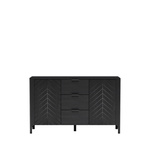 MALUMI-1 - Komoda 2D3S Czarny Painflow