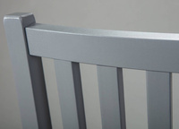 Krzesło do jadalni LUZERNA drewniane szare