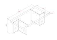 Soho SH16 Stół 200 cm