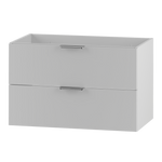 PILE-01 Szafka Pod Umywalkę 2S 80 cm Biały Mat