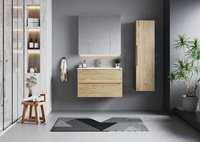 ETNA-01 Szafka Pod Umywalkę 2S 80 cm Dąb Olejowany