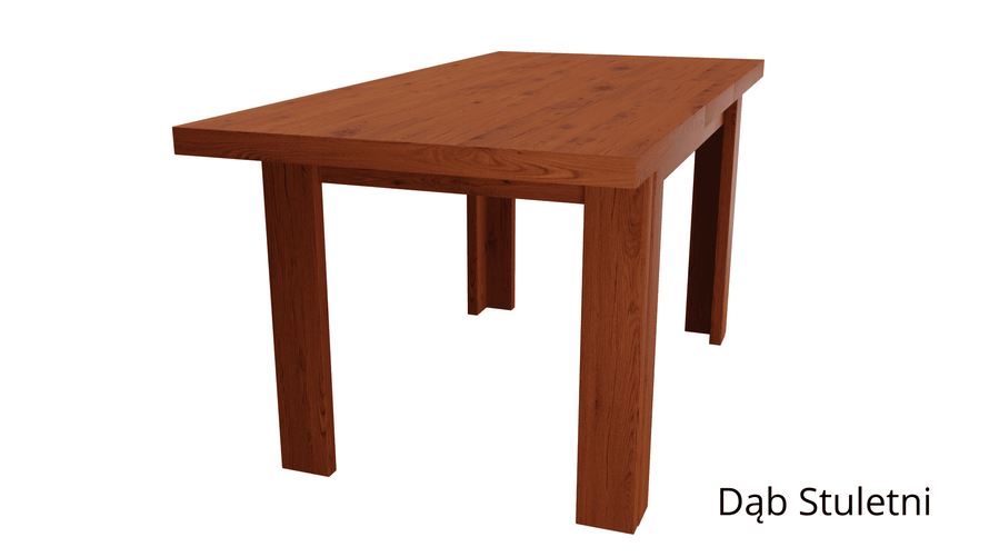 Mały Stół Rozkładany Do Jadalni Dąb Stuletni