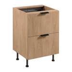 Szafka Kuchenna Dolna 2S z Wkładem Na Sztućce Sorento D60S2+1 AX Puccini