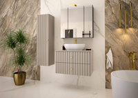 AQUA-03 - Słupek Wysoki 1-drzwiowy 130cm Kaszmir