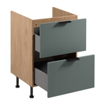 Szafka Kuchenna Dolna 2S Sorento D60S2 AX Puccini Green