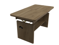 JANEK - Ławostół Ława Rozkładana Stolik Kawowy Dąb Lefkas