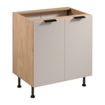 Szafka Kuchenna Dolna 2D Pod Zlew Sorento D80Z Puccini Beżowy Mat