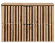 Szafka pod umywalkę 80 cm Xilo Black Wotan