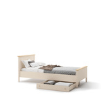 STORY SO-17 - Łóżko Beż Piaskowy Dąb Vincenza Bielona