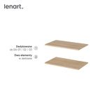EASY EA-04 - Półki Duże 2 Sztuki Dąb Scandi