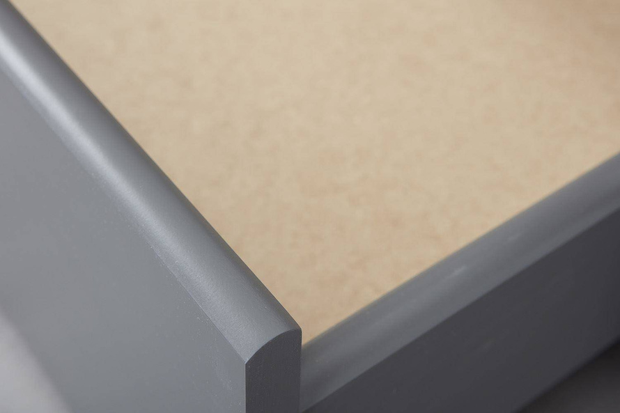 Łóżko MALTE 90x200 drewniane szare