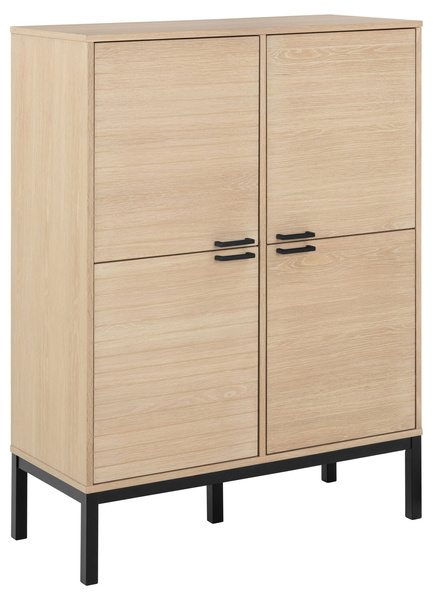 Actona Komoda 4-drzwiowa Kensington Dąb Naturalny