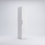 Family FM-11-WB - Szafa 1-drzwiowa Biały Mat Biały Połysk