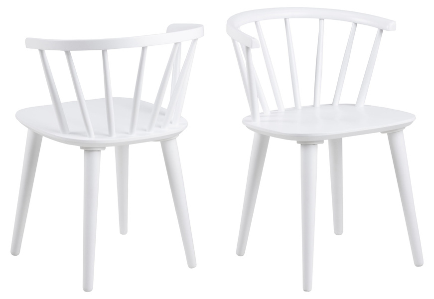 Actona Krzesło do Jadalni Ida Biały