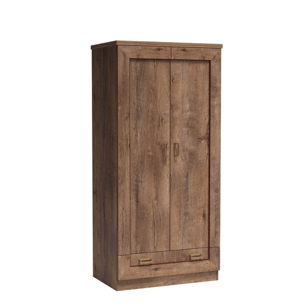 TADEUSZ-7 - Szafa 2-drzwiowa Dąb Lefkas Opcja z Drążkiem