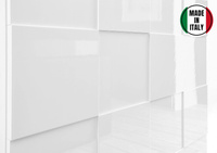 Dama - Komoda 2-drzwiowa Biały Połysk Lakier_01