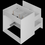 MONA-02 - Szafka Pod Umywalkę 2S 60cm Biały Mat