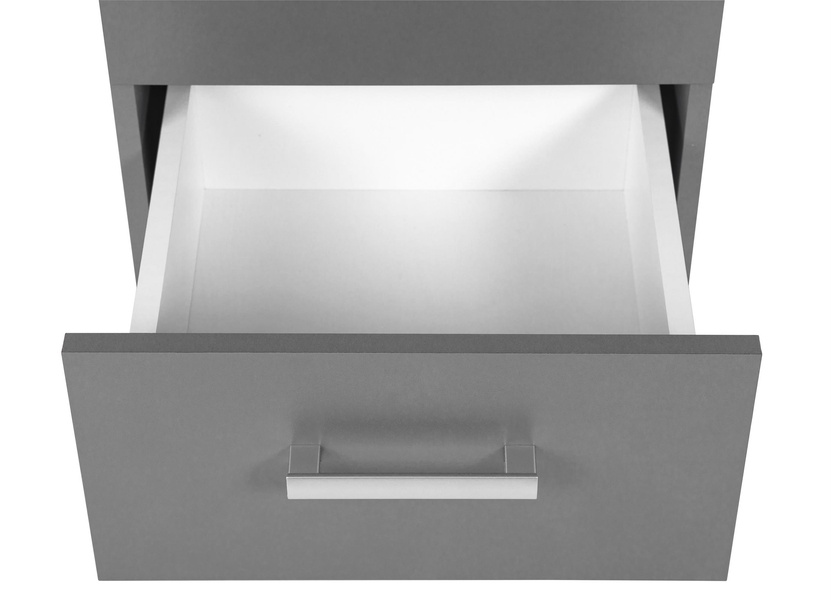 Komoda ELENZIO 3 szara