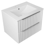 Astor Zestaw Amy 60 cm Szafka z Umywalką Biały Mat