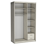 KAROL - Szafa 2D2S Drzwi Przesuwne Dąb Artisan