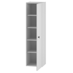 RAY-03 - Słupek Wysoki 1-drzwiowy Biały Mat