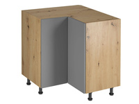 Szafka Kuchenna Dolna 2-drzwiowa Narożna D90N BEZ BLATU Langen Beige