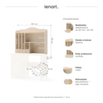 STORY SO-04 - Nadstawka 2S Beż Piaskowy Dąb Vincenza Bielona