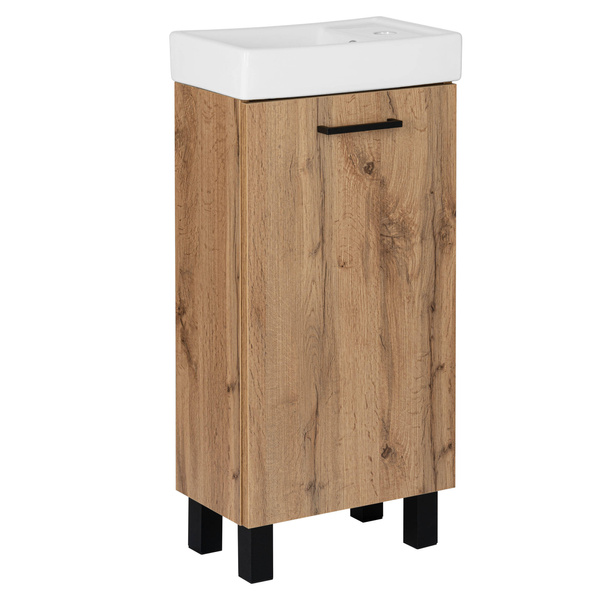 Astor Zestaw Lupo Wotan 40 cm Szafka z Umywalką Dąb Wotan