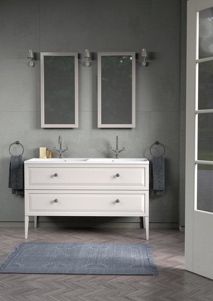 Oristo Zestaw mebli łazienkowych MONTEBIANCO 120 cm biały