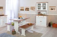 Ławka WESTERLAND 32 drewniana biała