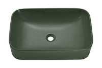 Umywalka Nablatowa Ceramiczna UN-KAMA-MFG-60 Zielony Mat