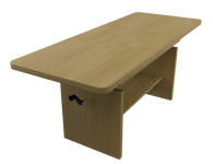 JANEK - Ławostół Ława Rozkładana Stolik Kawowy Hikora