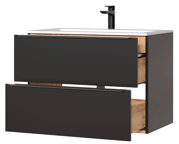 CAPRI COSMOS 821 Szafka pod umywalkę 2S - 80 cm