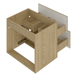 MARCO-02 Szafka Pod Umywalkę 2S 60 cm Dąb Olejowany