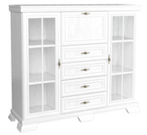 Kora Andersen KK7 - Komoda Wysoka Przeszklona Sosna Andersen