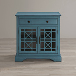 AV175-32  Komoda 2D/1S Avola Antique blue
