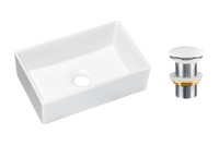 Korek do Umywalek Comad Biały Połysk