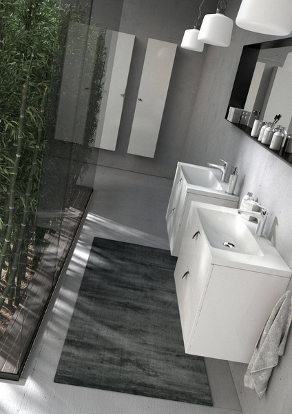 Oristo Szafka pod Umywalkę SIENA COMPACT 80 cm Biały