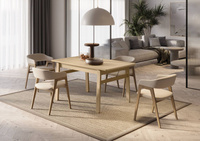 PLOT PT-01 - Stół Rozkładany 149-269 cm Dąb Jasny