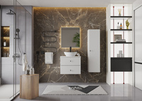 RAY-03 - Słupek Wysoki 1-drzwiowy Biały Mat