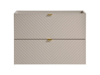Szafka Pod Umywalkę 2 Szuflady 80 cm Viva Cashmere