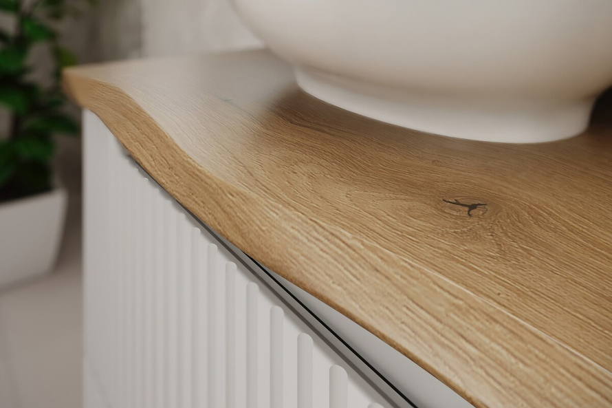 Blat Łazienkowy 100 cm Dąb Coast Evoke Nature