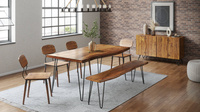 AV1781-48KD Ławka Avola Chestnut