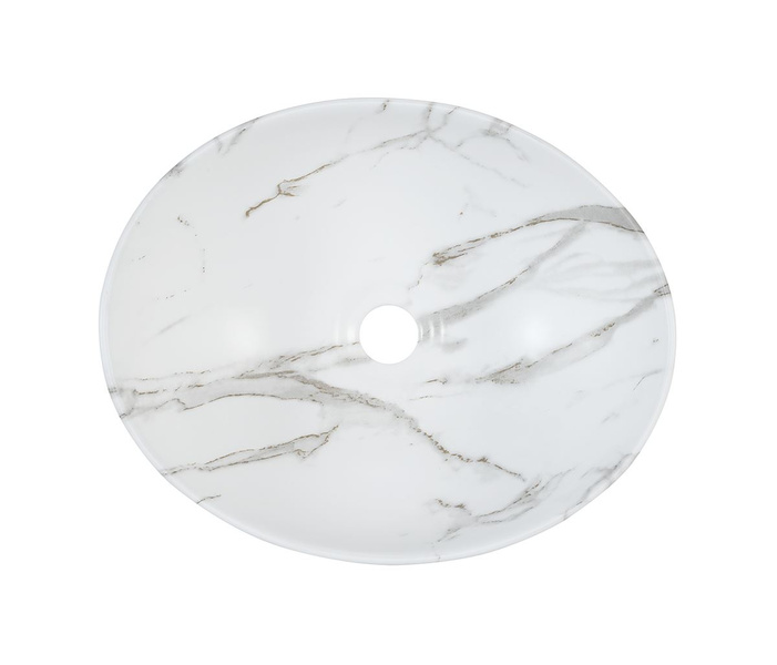 Zestaw Mebli Łazienkowych 60 cm z Umywalką Nablatową Bali Cashmere