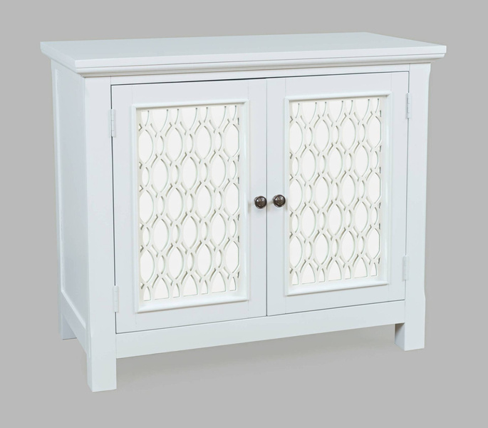 Biała komoda drewniana Avola AV2251-38