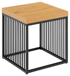 Actona Stolik Kawowy Strington Dziki Dąb Czarny Mat