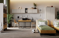 TEEN FLEX TF-07 - Nadstawka Biurka 110 Z Oświetleniem Pomarańczowym